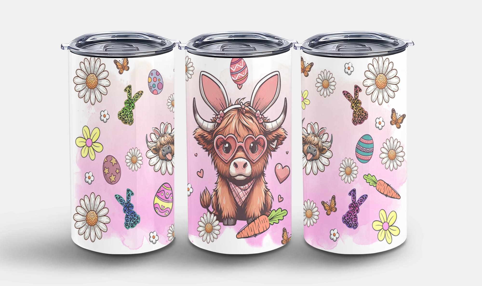 Highland Cow Easter-10366